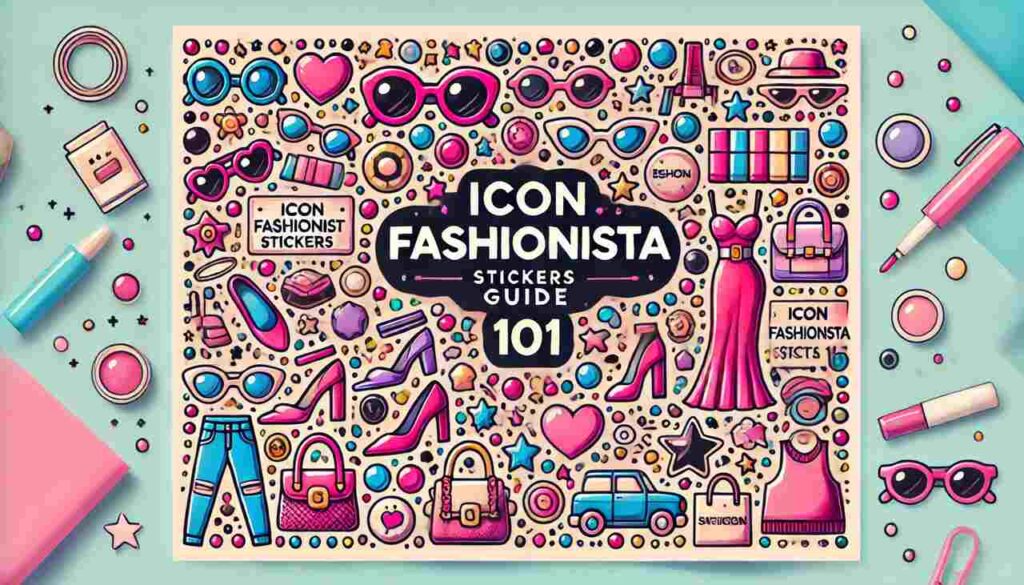 Icon Fashionista Stickers guide 101